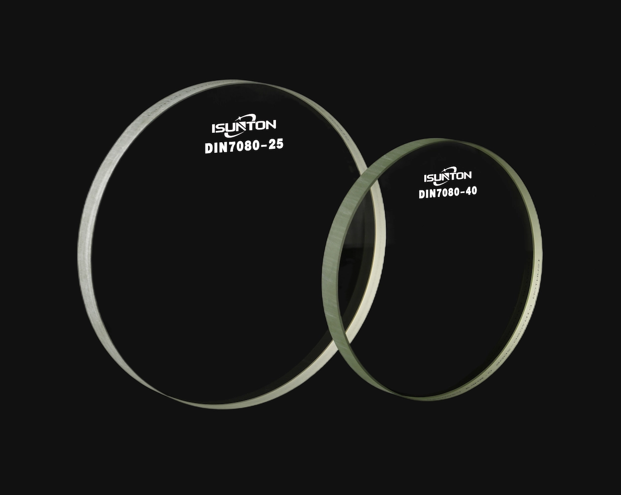 Round safety glass sight glass